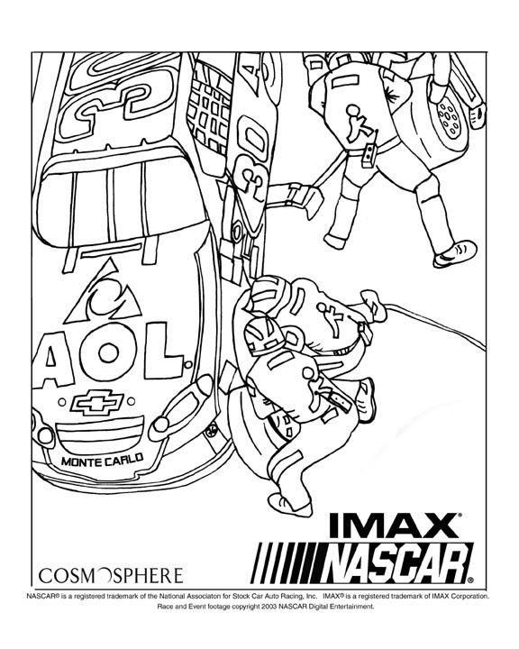 nascar coloring pages 5 - photo #23